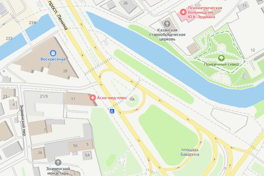 расположение Приречного сквера в исторической части Барнаула_yandex.ru.jpg